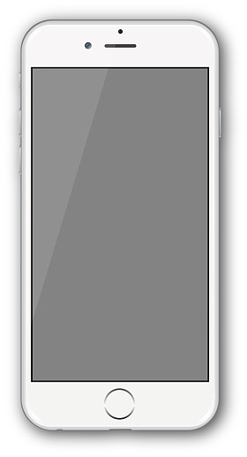孤立的 Iphone 风