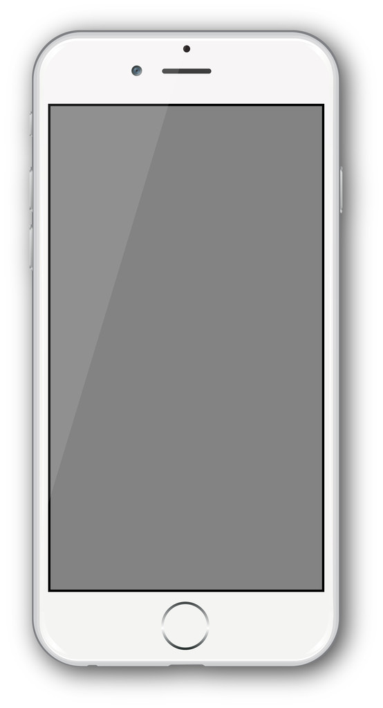 孤立的 Iphone 风