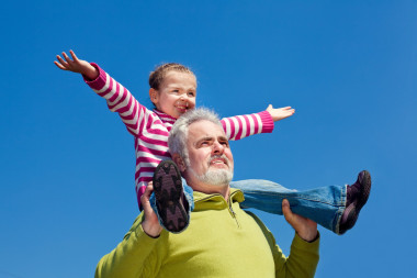 祖父和 grandaugther