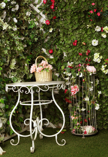 美麗的官邸與窗口的外部片段