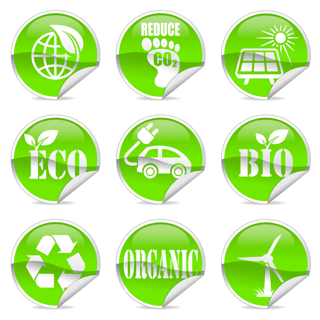 生态标签和贴纸