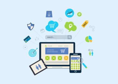 在線購(gòu)物的圖標(biāo)