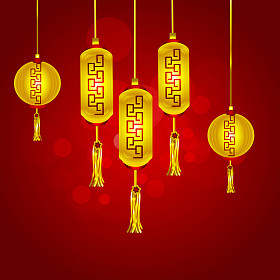 快乐新年贺卡设计.图片