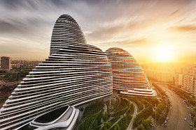 城市景观和著名的标志性建筑