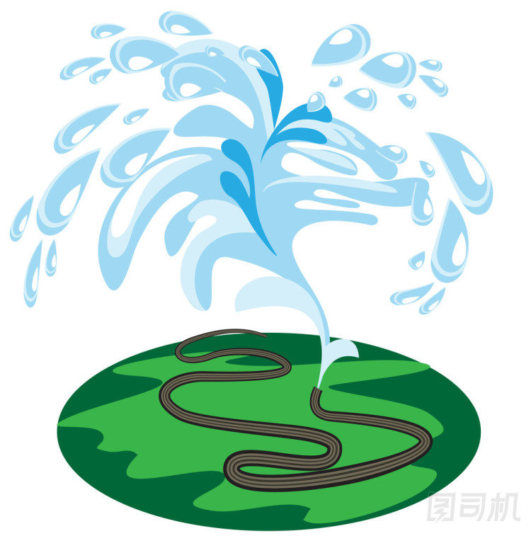 澆水草坪圖片