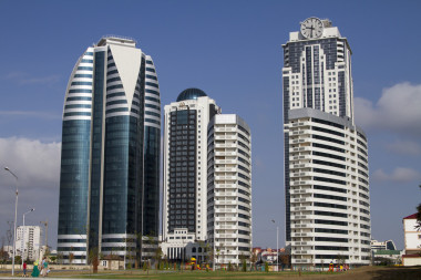 格羅茲尼市-格羅茲尼市區(qū)現(xiàn)代地區(qū)高層建筑