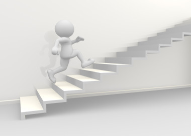 人的性格和楼梯图片