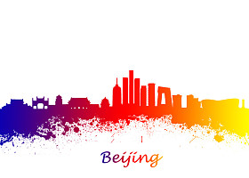 北京中国天际线