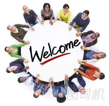 詞周圍的人歡迎