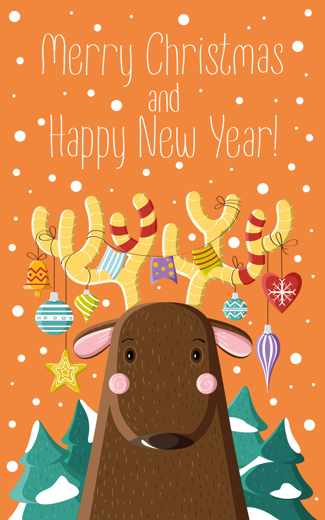 可爱的棕色鹿图片 可爱的棕色鹿图片