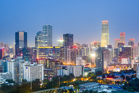 北京，中国城市景