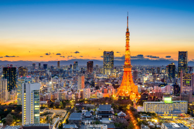 東京，日本的天際線