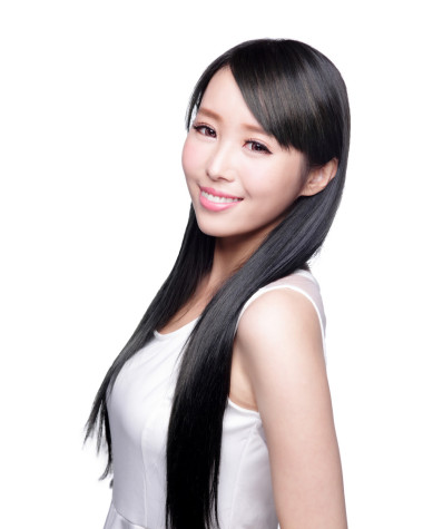 健康長(zhǎng)頭發(fā)的女人圖片