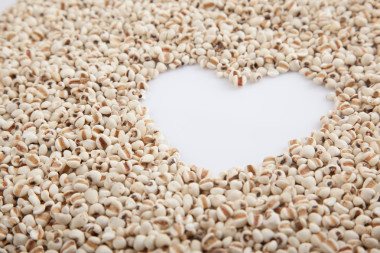 薏米與心的形狀