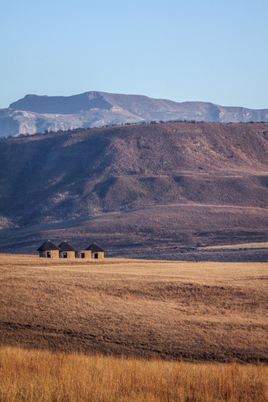 小屋在祖魯人的土地
