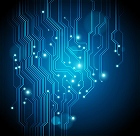 电路板矢量背景图片