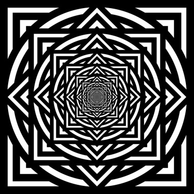 黑色和白色的催眠背景.圖片