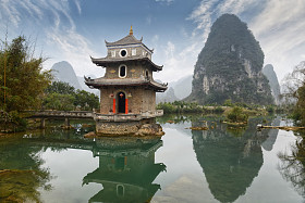 风景在阳朔桂林，中国
