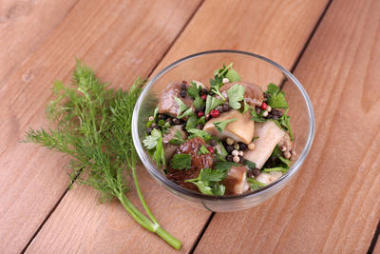 红烧野生蘑菇图片