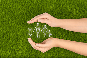 家庭生活保险，保护家庭，家庭的概念