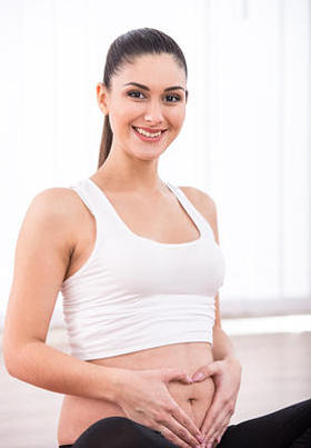 怀孕的女人图片