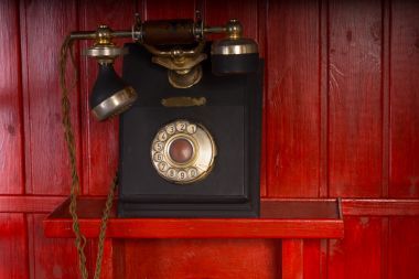 老復(fù)古老式電話儀器