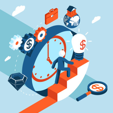 业务人爬楼梯到财务上的成功