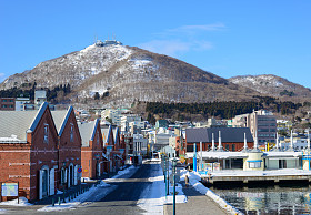 在北海道函馆市金卫红砖仓库图片