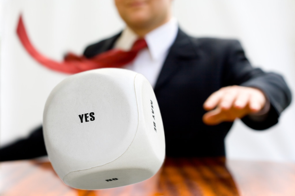 掷骰子的商人作出决