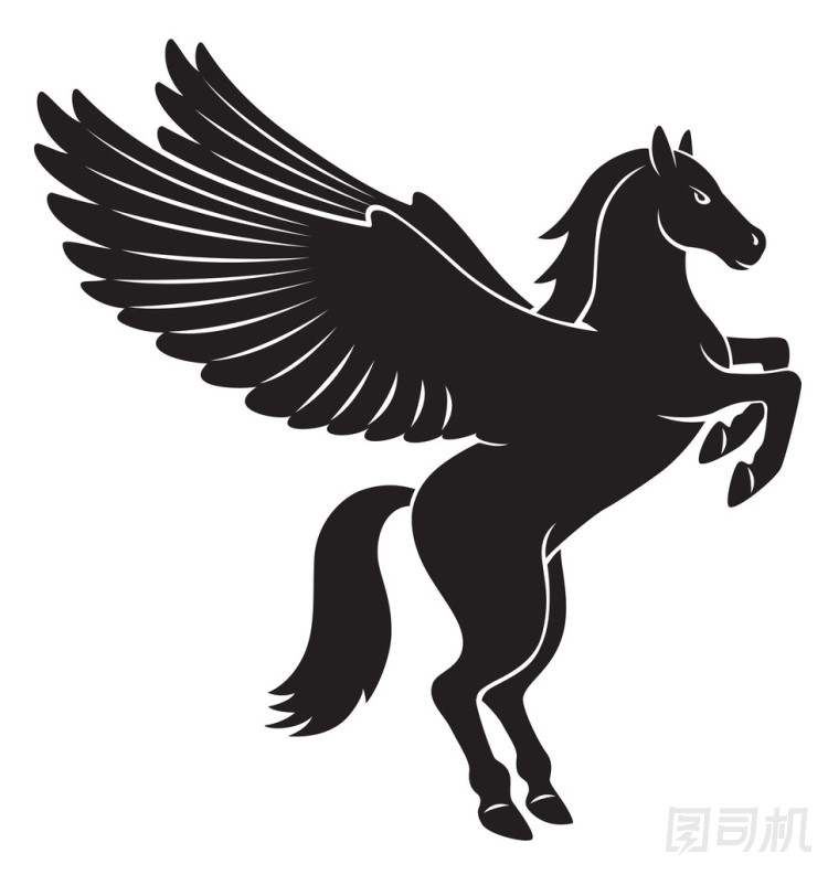 神話般的動物飛馬座圖片