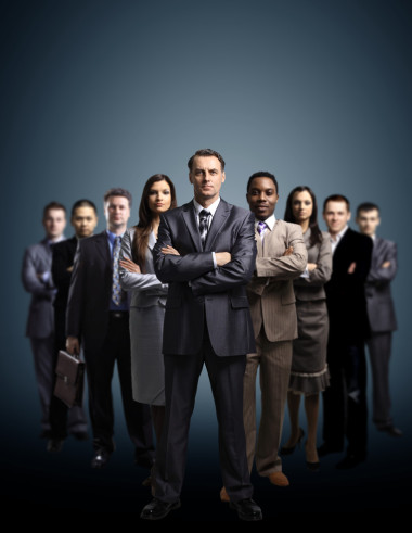 有吸引力的年輕商