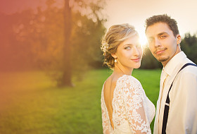 新婚夫妇中夏公园