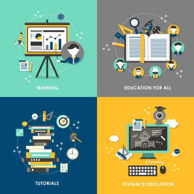 平面设计教育概念图