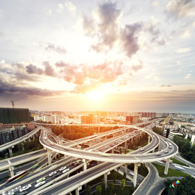 公路平面交叉口的天際線和交通創(chuàng)新