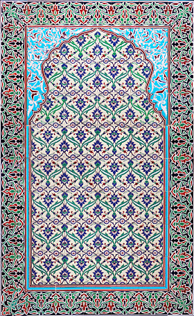 阿拉伯语模式照片