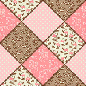 无缝图案拼凑而成.图片