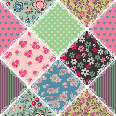 无缝模式与鲜花