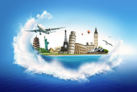 旅行吗?世界古迹的集合