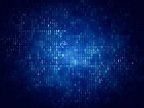 数字编码背景图片