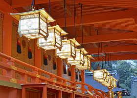 伏见 inari 祠、 京都，日本