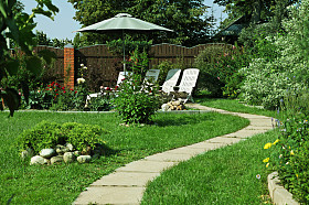 后院里的帕蒂奥图片