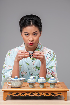 享受亚洲茶道