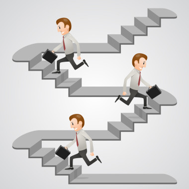 在匆忙的辦公室人