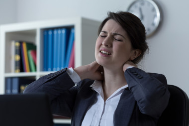 在工作期間的痛苦圖片