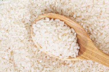 水稻對木勺照片