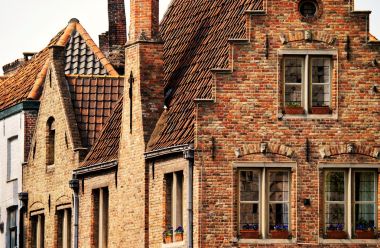 在比利时的布鲁日,建筑物图片 在比利时的布鲁日,建筑物图片