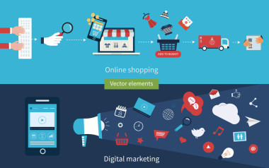 網(wǎng)上購物、移動營