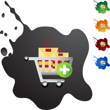 添加购物车 web 图标