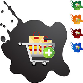 添加购物车 web 图标