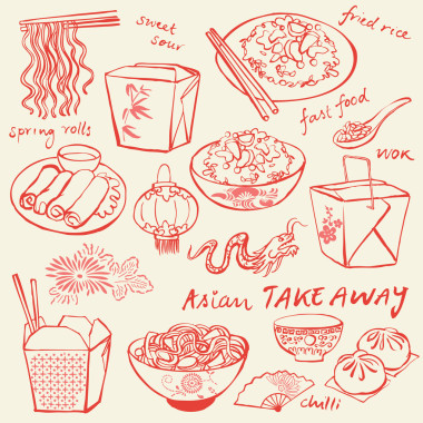 中國食品圖標(biāo)圖片